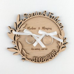 porte alliance champetre en bois