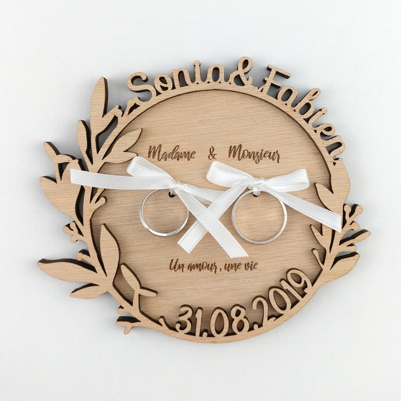 porte alliance champetre en bois