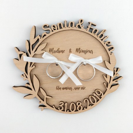 porte alliance champetre en bois
