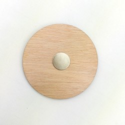 Magnet en bois annonce Grossesse - Le Monde de Bibou