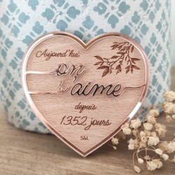 magnet couple saint valentin cadeau