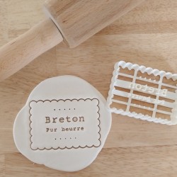 emporte pièce petit beurre breton cookie cutter